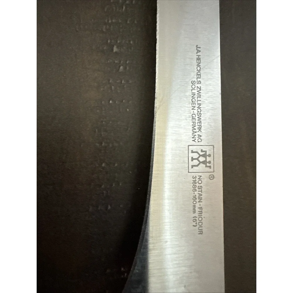 Vtg ZWILLING J.A. HENCKLES Boning Knife NO. 31686 - Solengen Germany Black